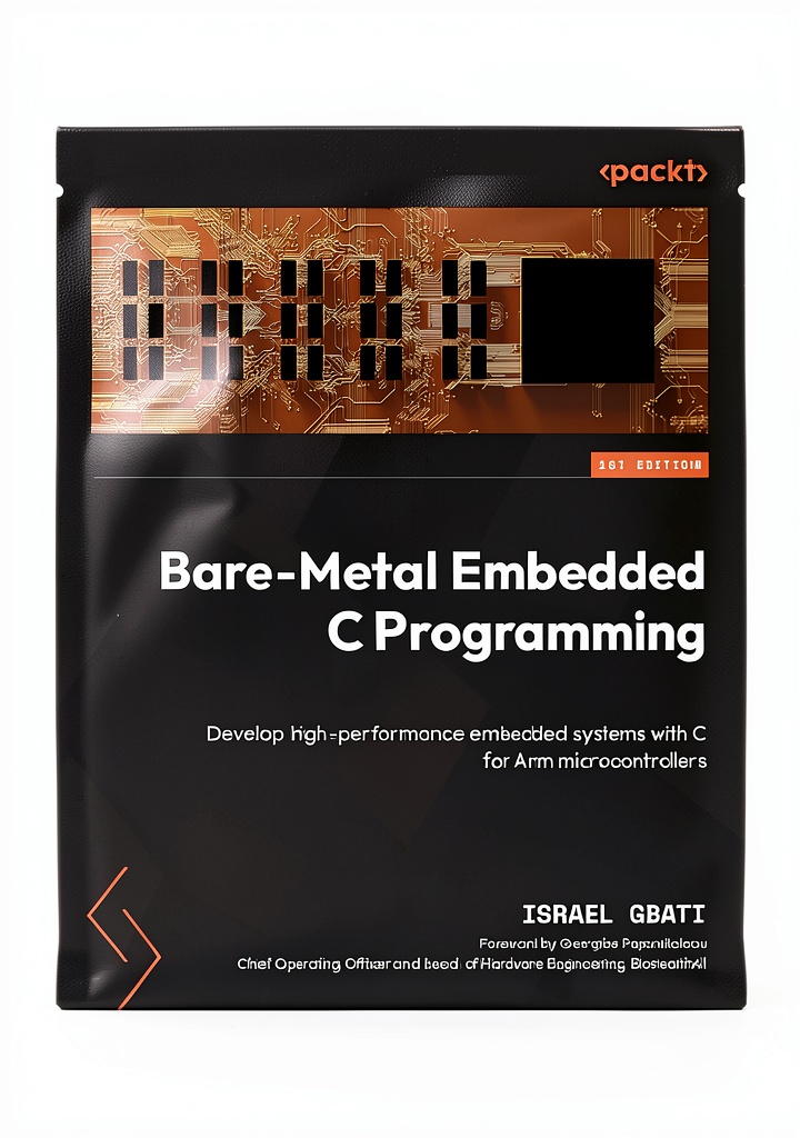Embedded Systems C Programming book cover showing detailed diagrams