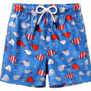 Toddler Swim Trunks Quick Dry UPF 50 Plus Boys Sizes 2T 6Y-0
