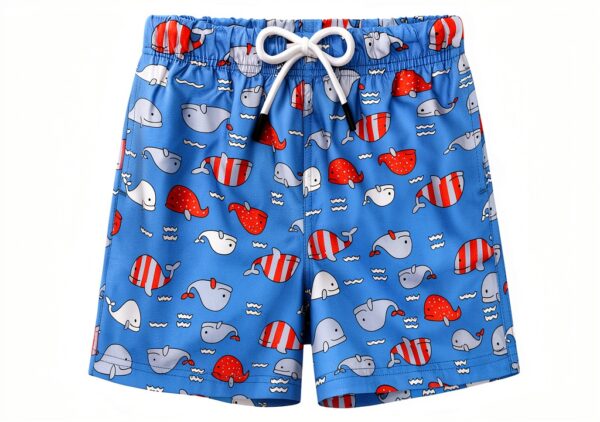Toddler Swim Trunks Quick Dry UPF 50 Plus Boys Sizes 2T 6Y-0