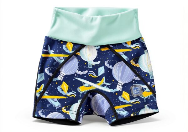 Neoprene Baby Boys Board Shorts Pull On Closure Machine Wash-0