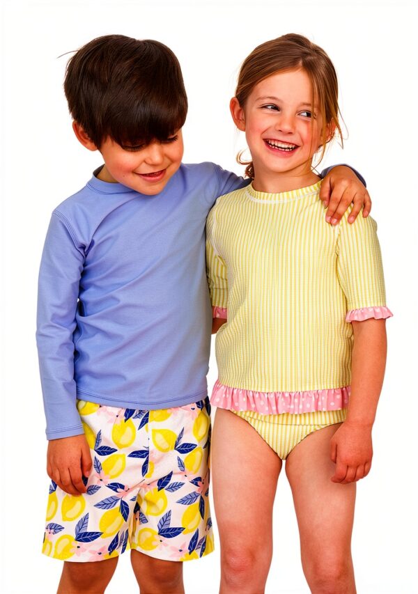 RuggedButts Baby Boys Swim Trunks UPF 50 Water Repellent-6