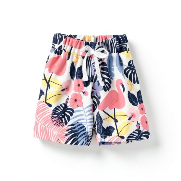 Aalizzwell Baby Boys Swim Trunks Cotton Spandex Multiple-1