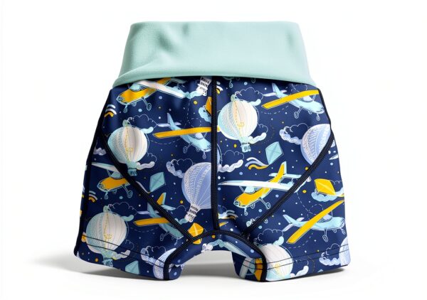Neoprene Baby Boys Board Shorts Pull On Closure Machine Wash-1