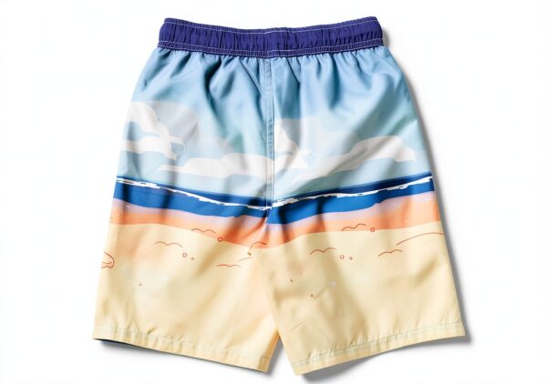 Bluey Boys Swim Trunks UPF 50+ Sun Protection Blue-5