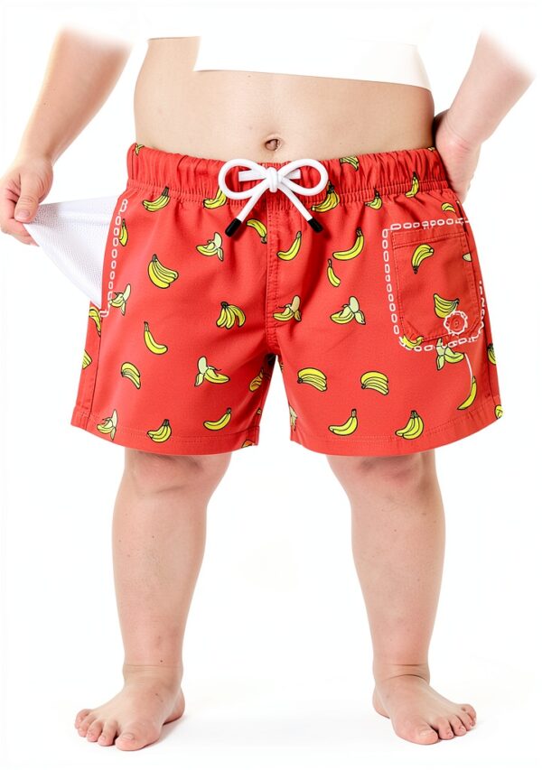 Toddler Swim Trunks Quick Drying UPF 50 Plus Adjustable-0