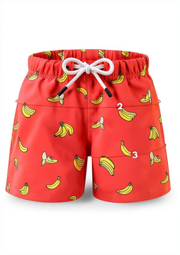 Toddler Swim Trunks Quick Drying UPF 50 Plus Adjustable-4
