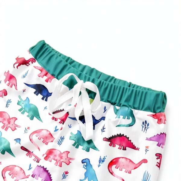 Baby Boys Swim Trunks Soft Polyester Dinosaur Print 2-3T-2